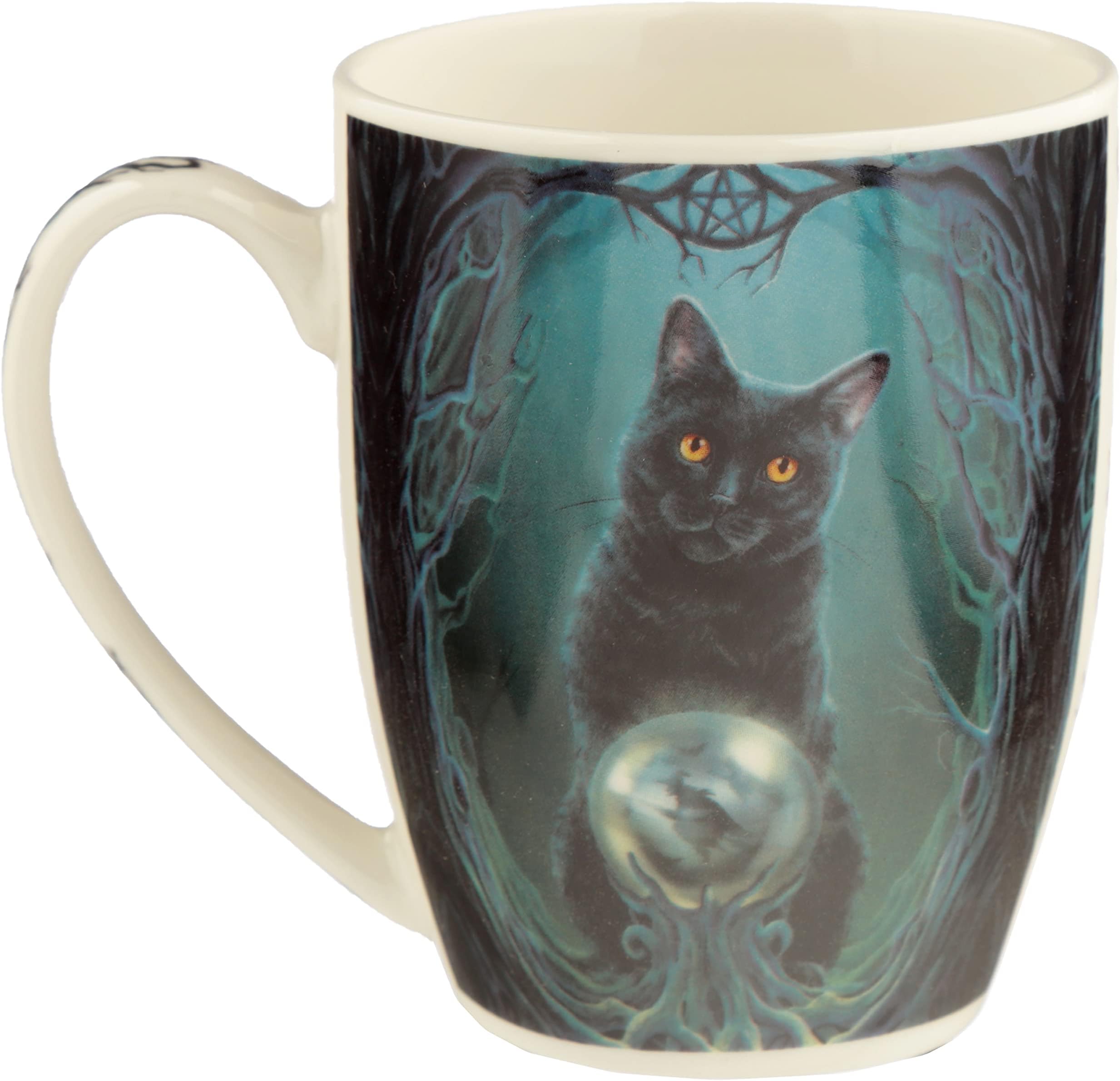 PuckatorRise of the Witches Cat Lisa Parker New Bone China Mug
