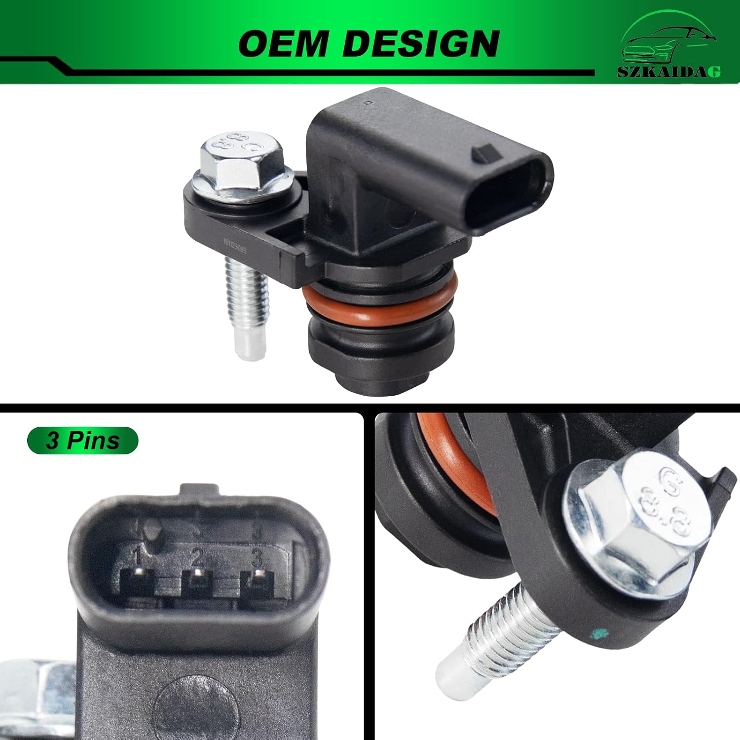 Camshaft Position Sensor for:-Chevy Impala Malibu Colorado Camaro for:-GMC Acadia Canyon for:-Cadillac CT6 CTS ATS for:-Buick Envision Regal 2013 2014 2015 2016 2017 2018 Replace OE# 12638266