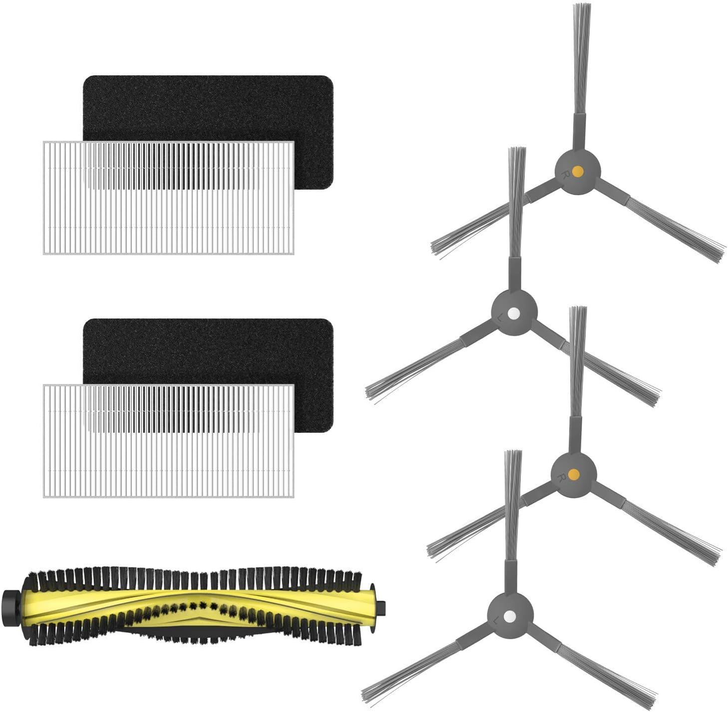 ZIGLINT D5 Robotic Vacuum Cleaner Accessories Set Replacement Parts