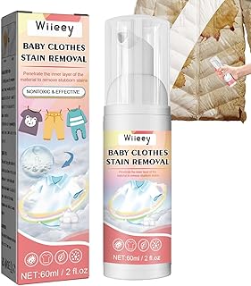 Laundry Remover Spray - Stain Remover for Clothes,60ml Spray and Wash Laundry Stain Remover Coffee Off Laundry, Underwear, Fabric Thaely
