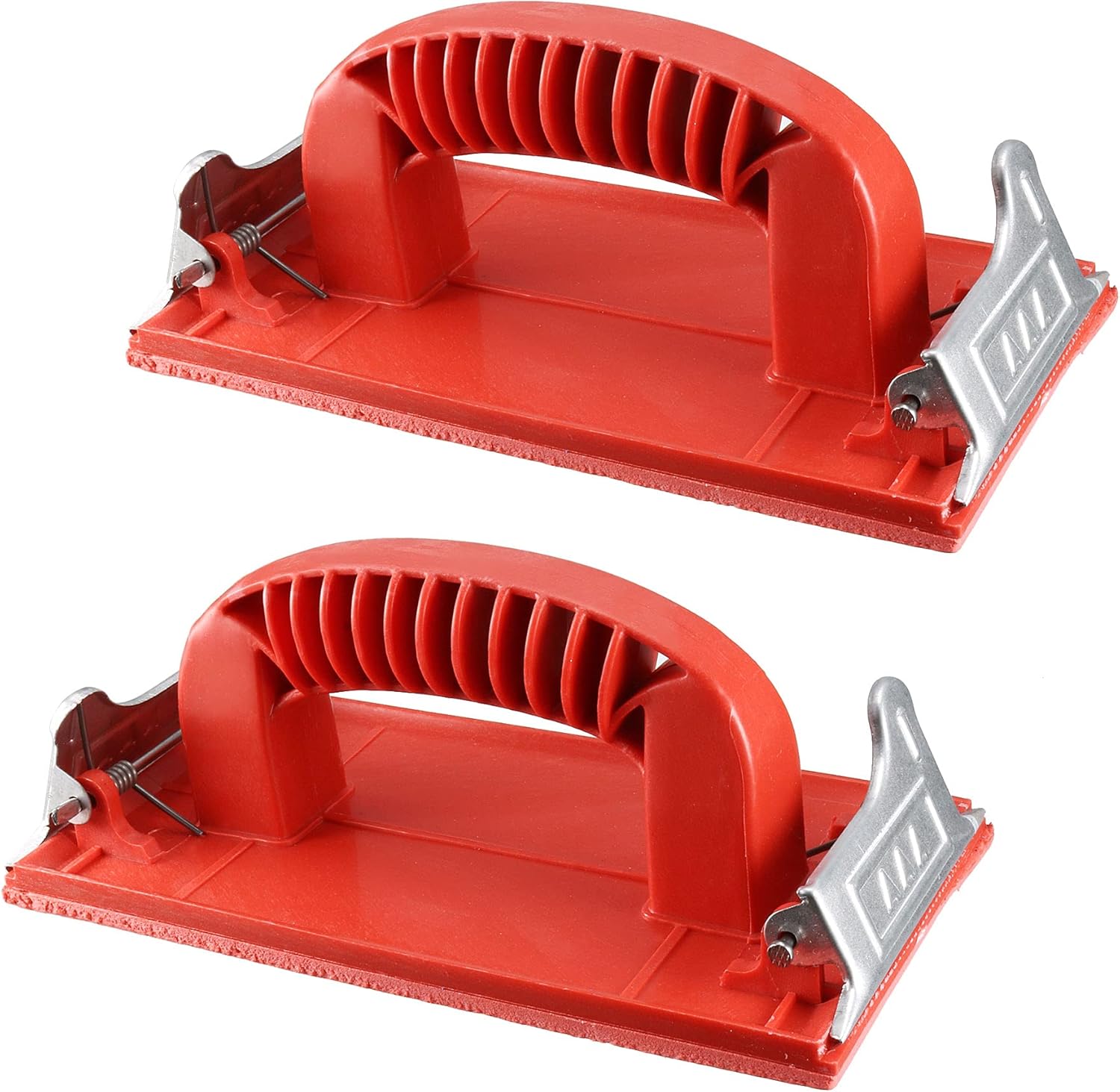 uxcell Hand Sander with Handle, Hand Sanding Block Sandpaper Holder for