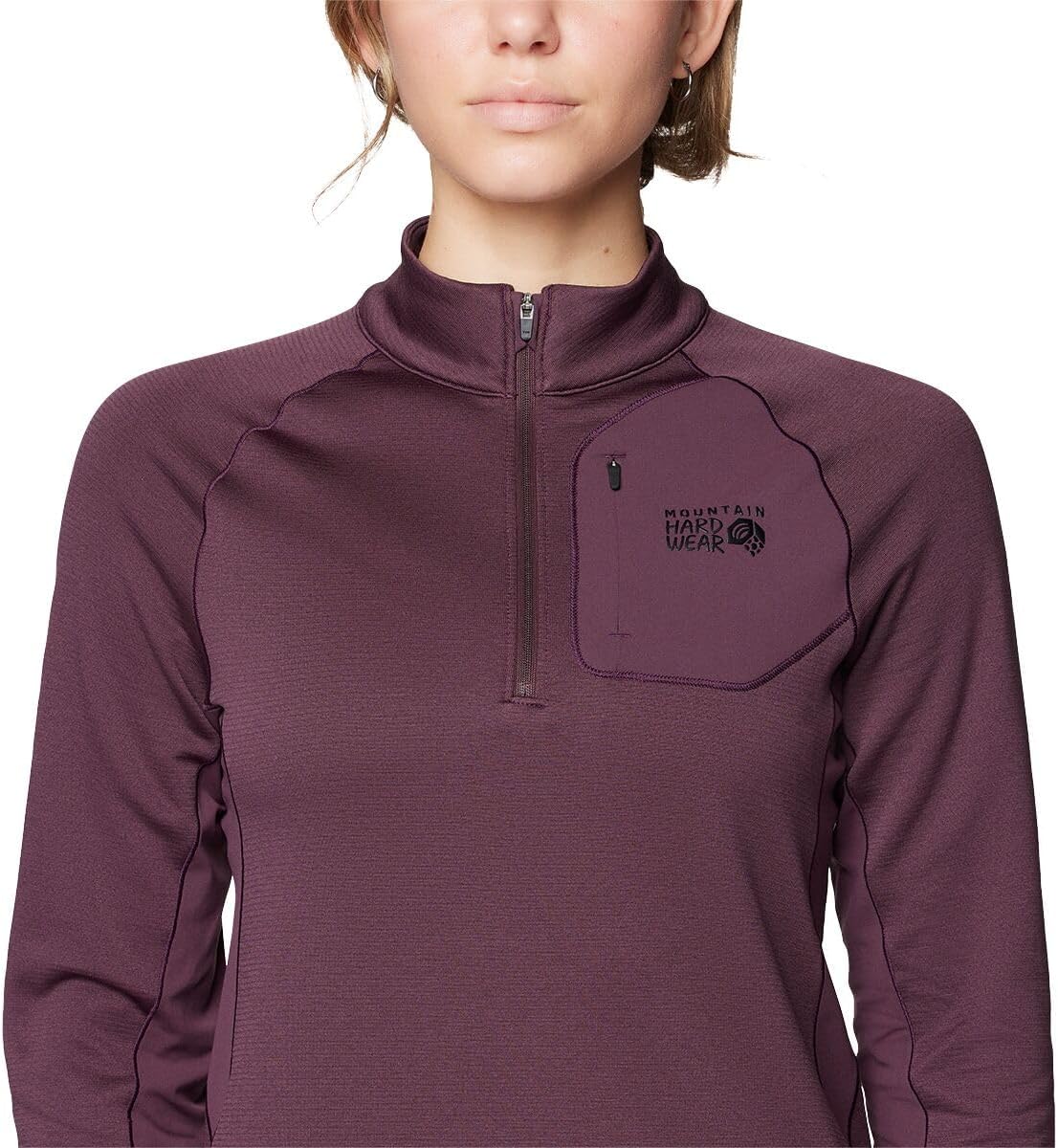 Mountain Hardwear womens Up First™ Tech Fleece Quarter Zip - Image 3