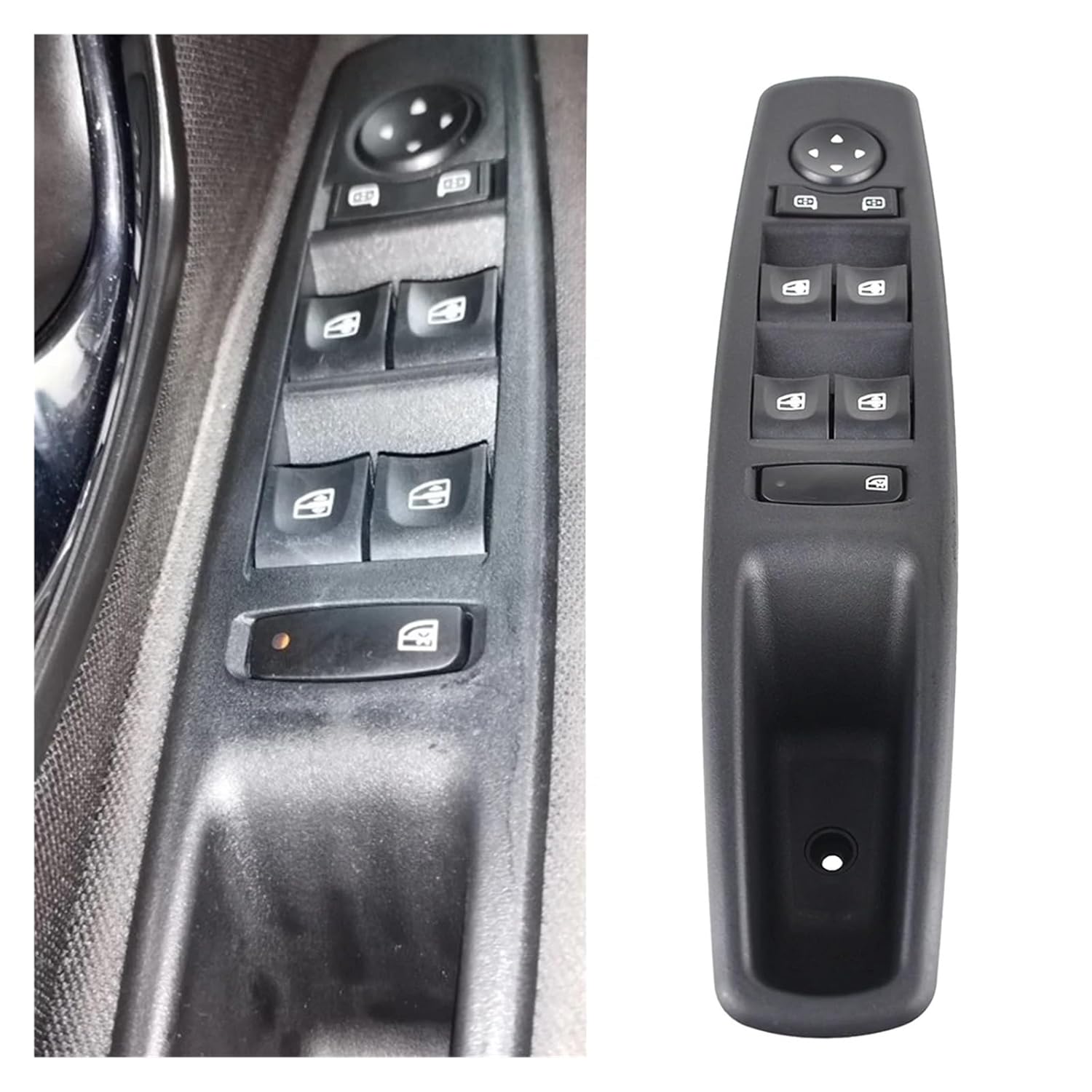 Power Master Window Lifter Control Switch Button Megane MK3 2008-2016 809610016R