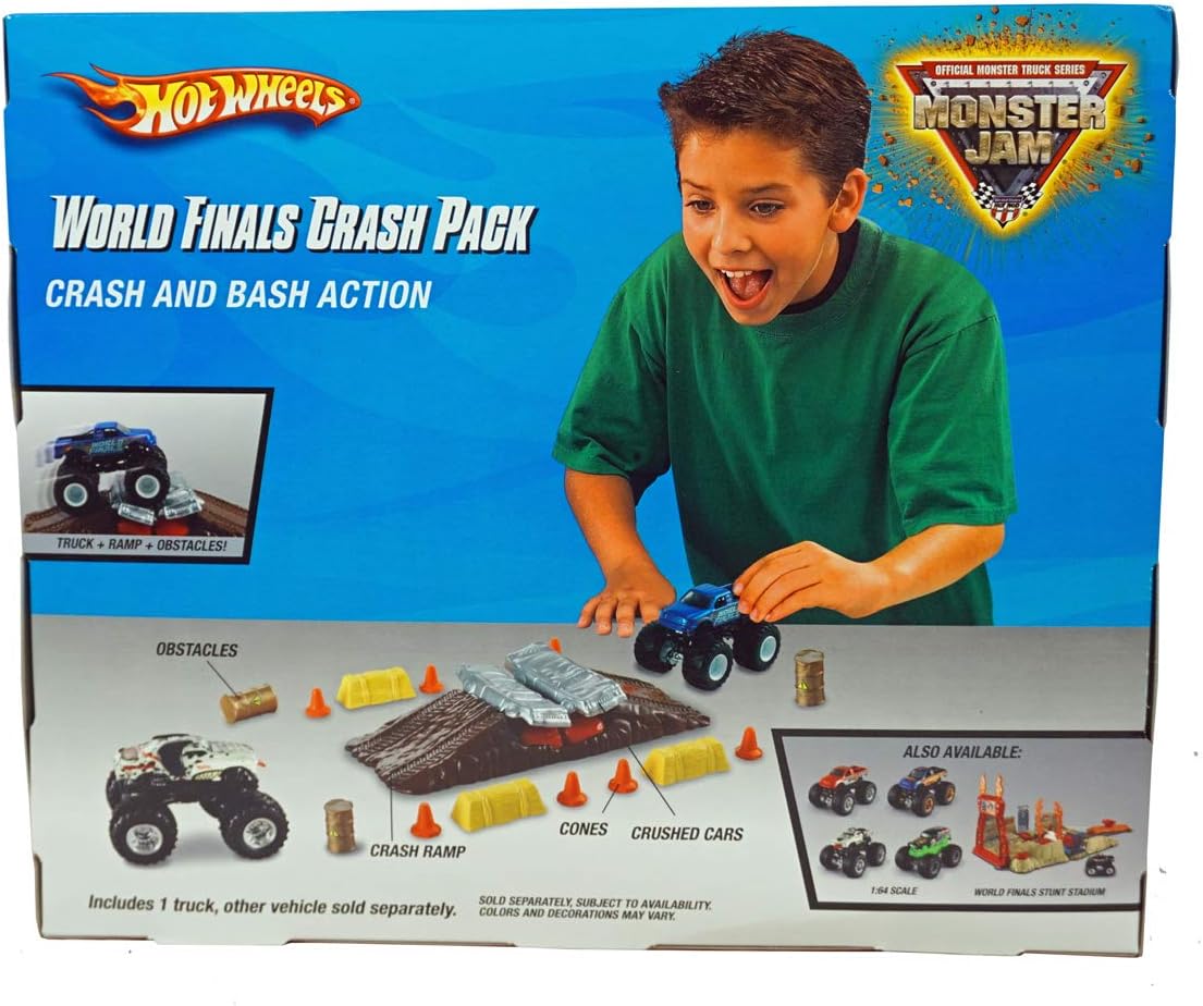 Hot Wheels Monster Jam World Finals Crash Pack