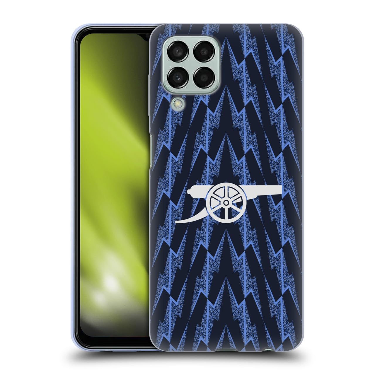 Head Case Designs Officially Licensed Arsenal FC Away 2025/26 Kit Gel Case [Military Grade Protection] Compatible With Samsung Galaxy M33 (2022) — image 1