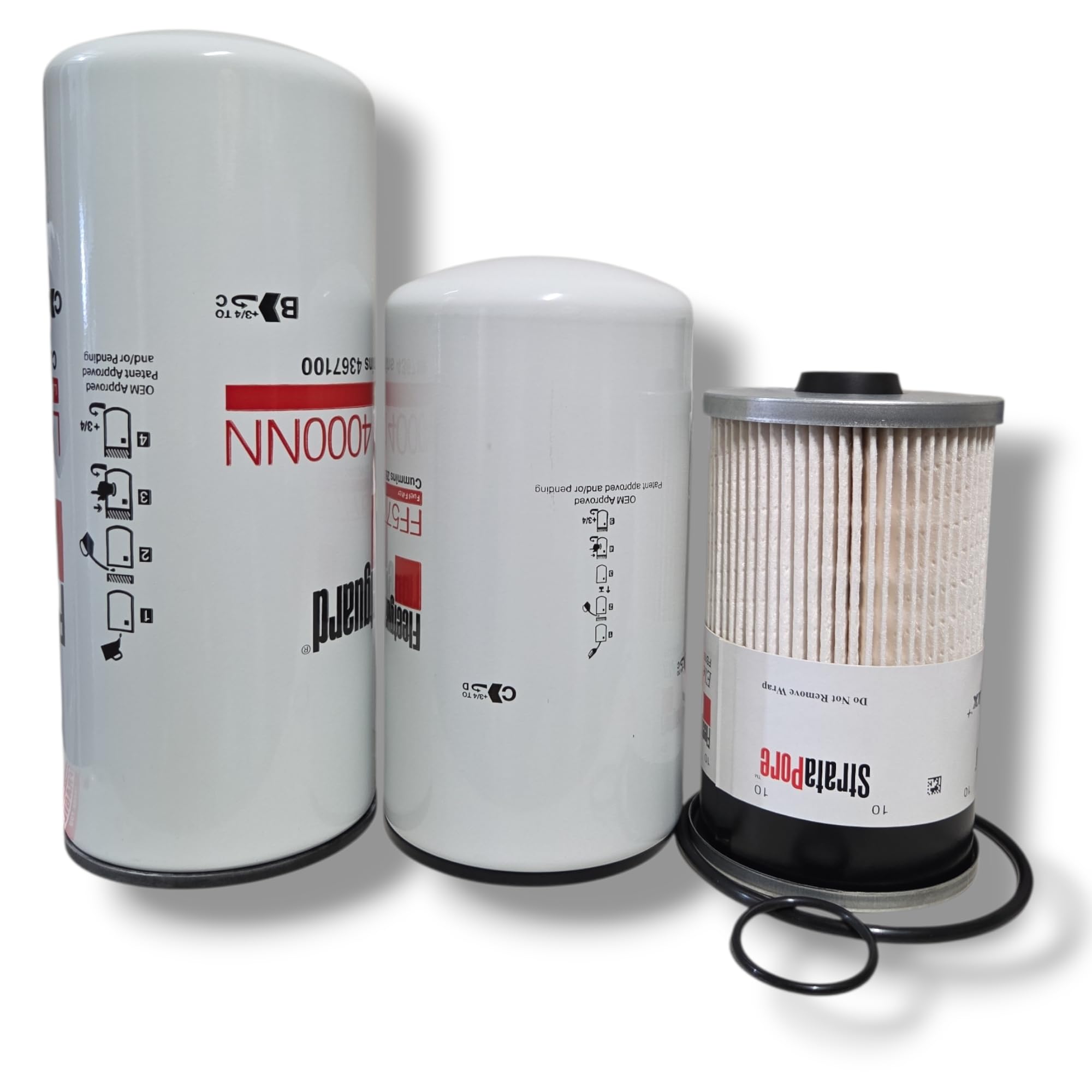 LF14000NN, FF5776, FS19765 Maintenance Filter Kit Compatible with ISX15 Engines