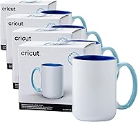 Vista 5 de Cricut Beveled Blank - 425 ml / 15 oz (1 ud) Taza de cerámica de 15 oz con diseño de bosque (1)