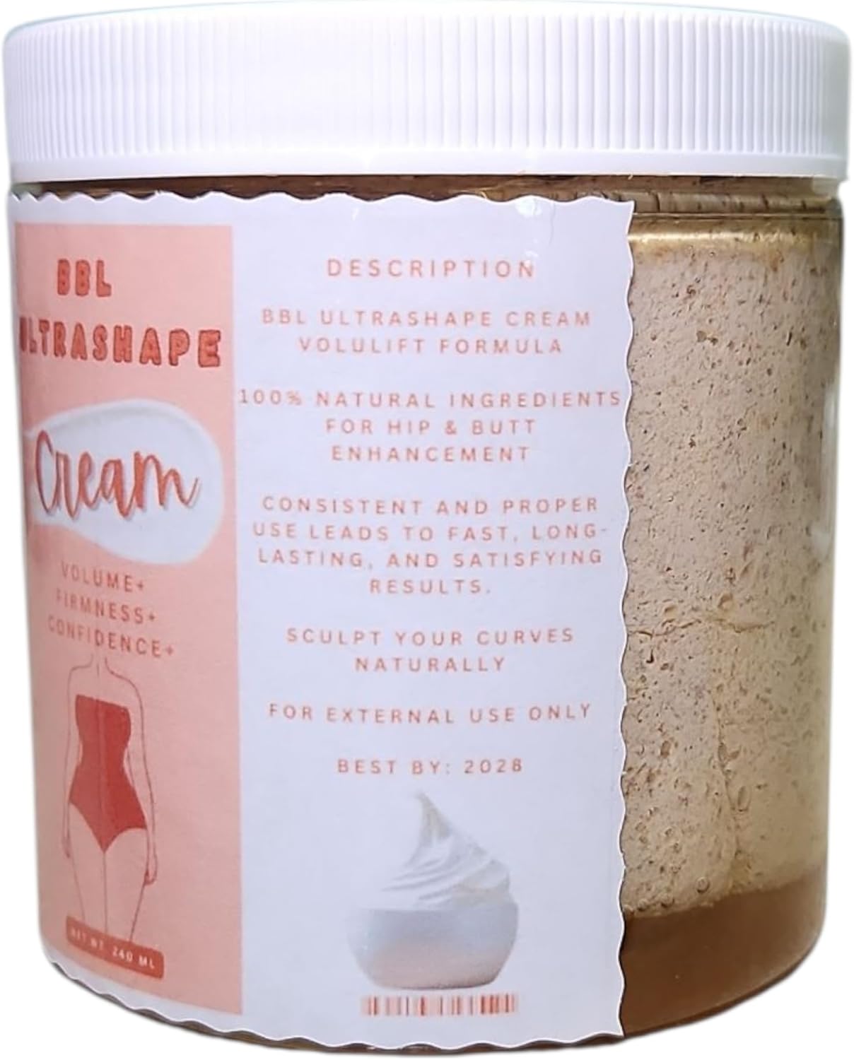 BBL ULTRASHAPE Massage Cream Fenugreek and Akpi Seed. Butt&Hip Enlargement. ONE Week Results BBL Powerful Massage Cream HIPS & Butt ENMHANCEMENT 100% Natural Ingredients