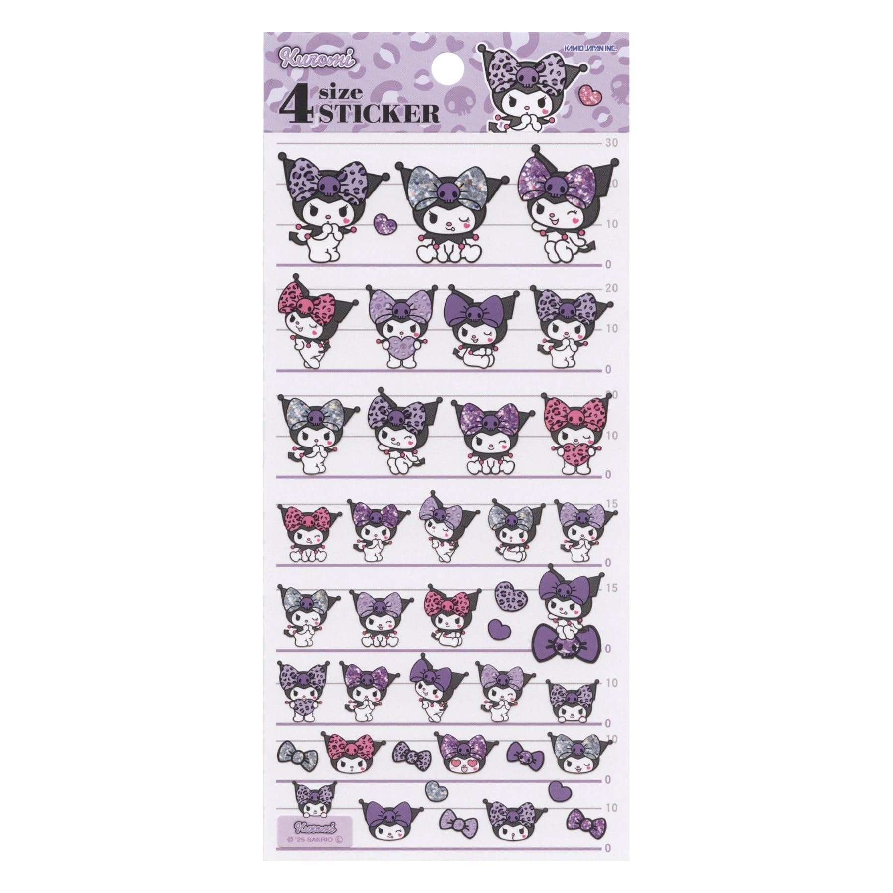 Amazon.co.jp: クロミ[シールシート]4サイズステッカー 4SIZE STICKER