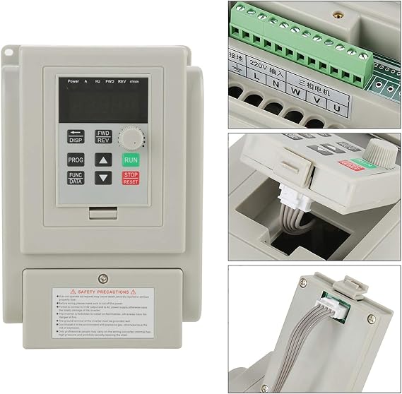 Variable Frequency Drive - AC 220V 1.5KW Variable Frequency Drive VFD Speed Controller for 3-Phase Motor