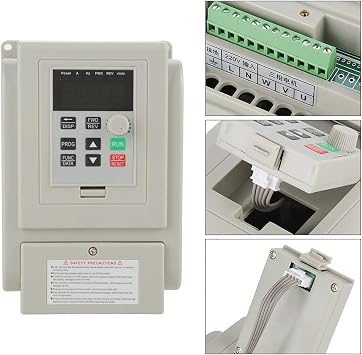 Variable Frequency Drive - AC 220V 1.5KW Variable Frequency Drive VFD Speed Controller for 3-Phase Motor