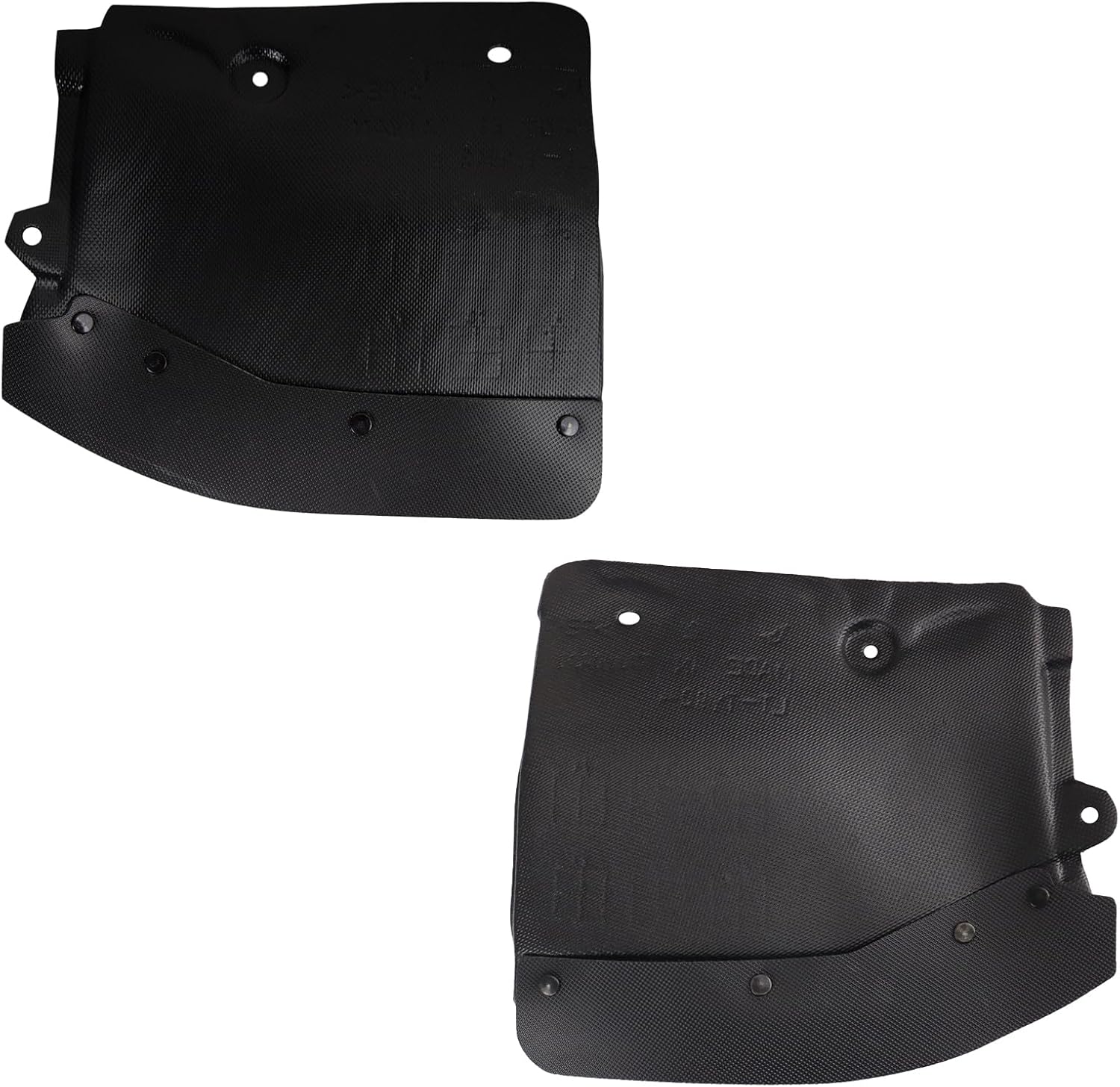 TRQ Fender Splash Shield TO1250152 TO1251152 Compatible with 22-25 Lexus 19-25 Toyota