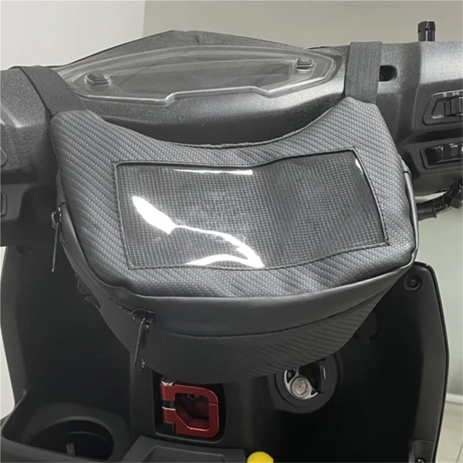Sac De Rangement Accessoires Moto pour Yamaha Tricity 300 155 125 pour Outils Bagages Sacs Navigation pour Téléphone À Écran Tactile Taille