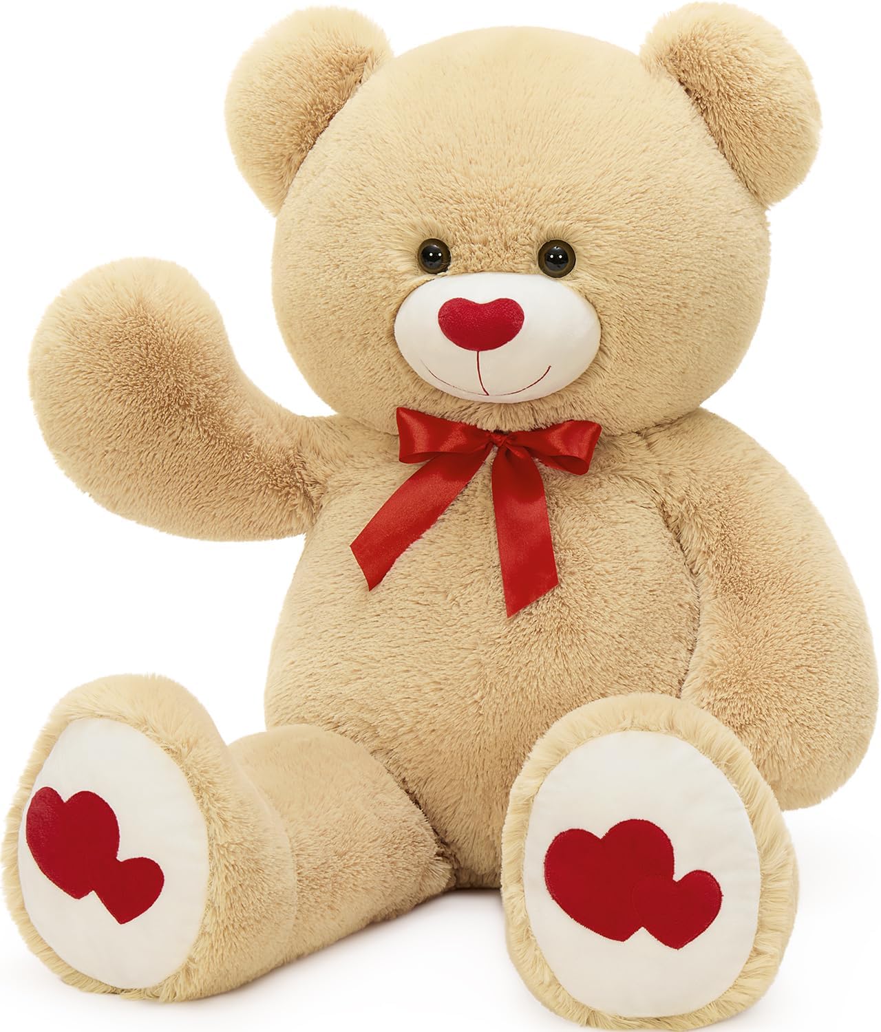 Tezituor Giant Teddy Bear Stuffed Animals Express Your Love, Blue, 5 Feet