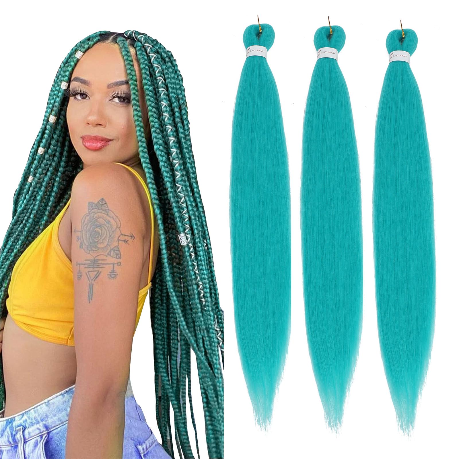 Easy Braid Pre stretched Braiding Hair Extensions