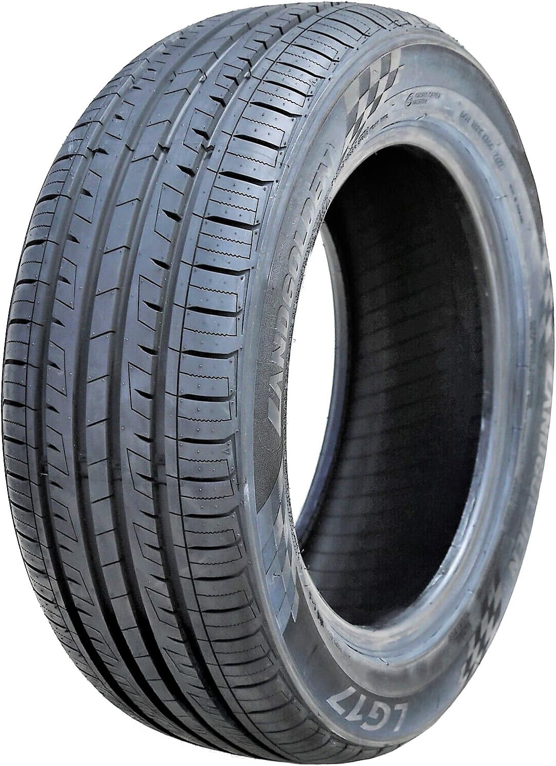 Landgolden LG17 All-Season Passenger Car Performance Radial Tire-195/55R15 195/55/15 195/55-15 85V Load Range SL 4-Ply BSW Black Side Wall UTQG 500AA