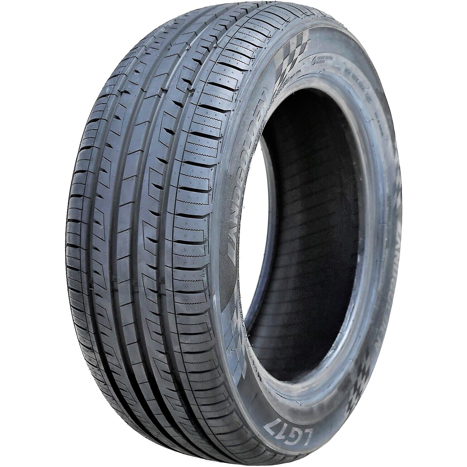 Landgolden LG17 All-Season Passenger Car Touring Radial Tire-175/65R14 175/65/14 175/65-14 84T Load Range XL 4-Ply BSW Black Side Wall UTQG 500AA