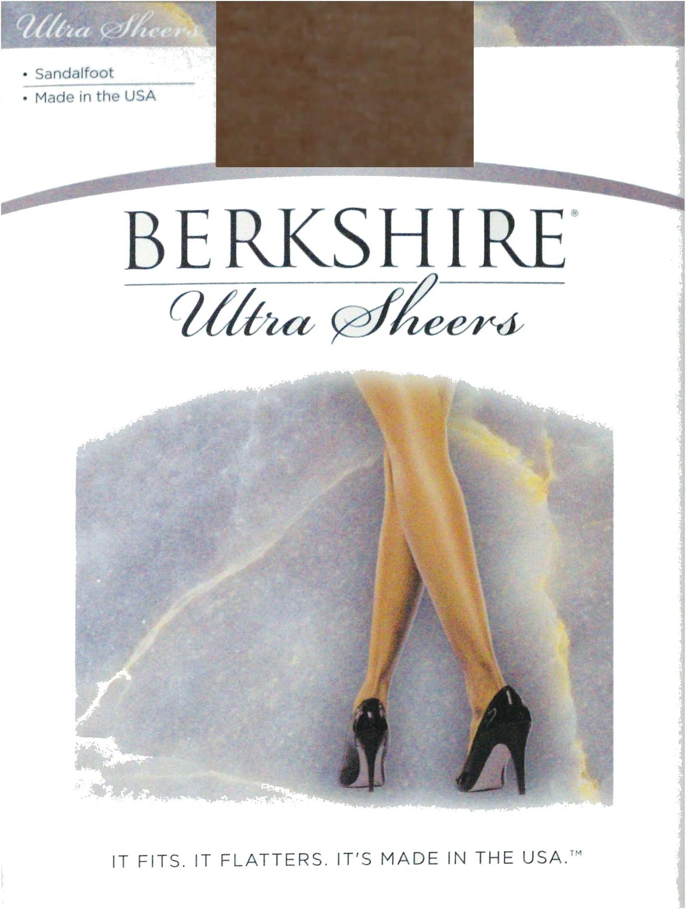 Berkshire womens Ultra Sheer Non-control Top Pantyhose - Sandalfoot Pantyhose