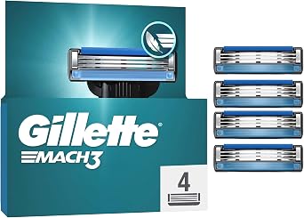 Gillette Mach3 Yedek Tıraş Bıçağı 4'lü