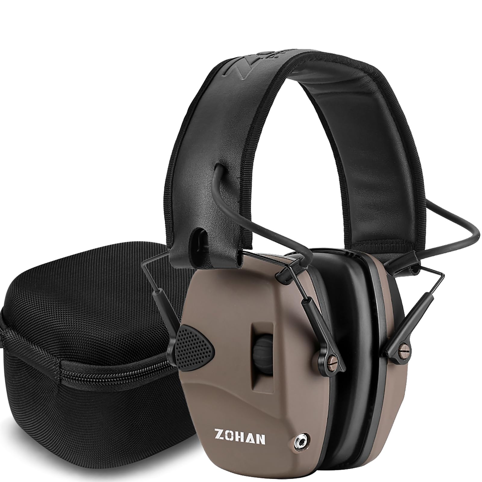ZOHAN 054 Electrónica Cascos Antiruido, Tiro y Caza Proteccion Auditiva, Auricular Táctico de Amplificación de Sonido,Ideal para el Deporte al Aire Libre Airsoft — view 9