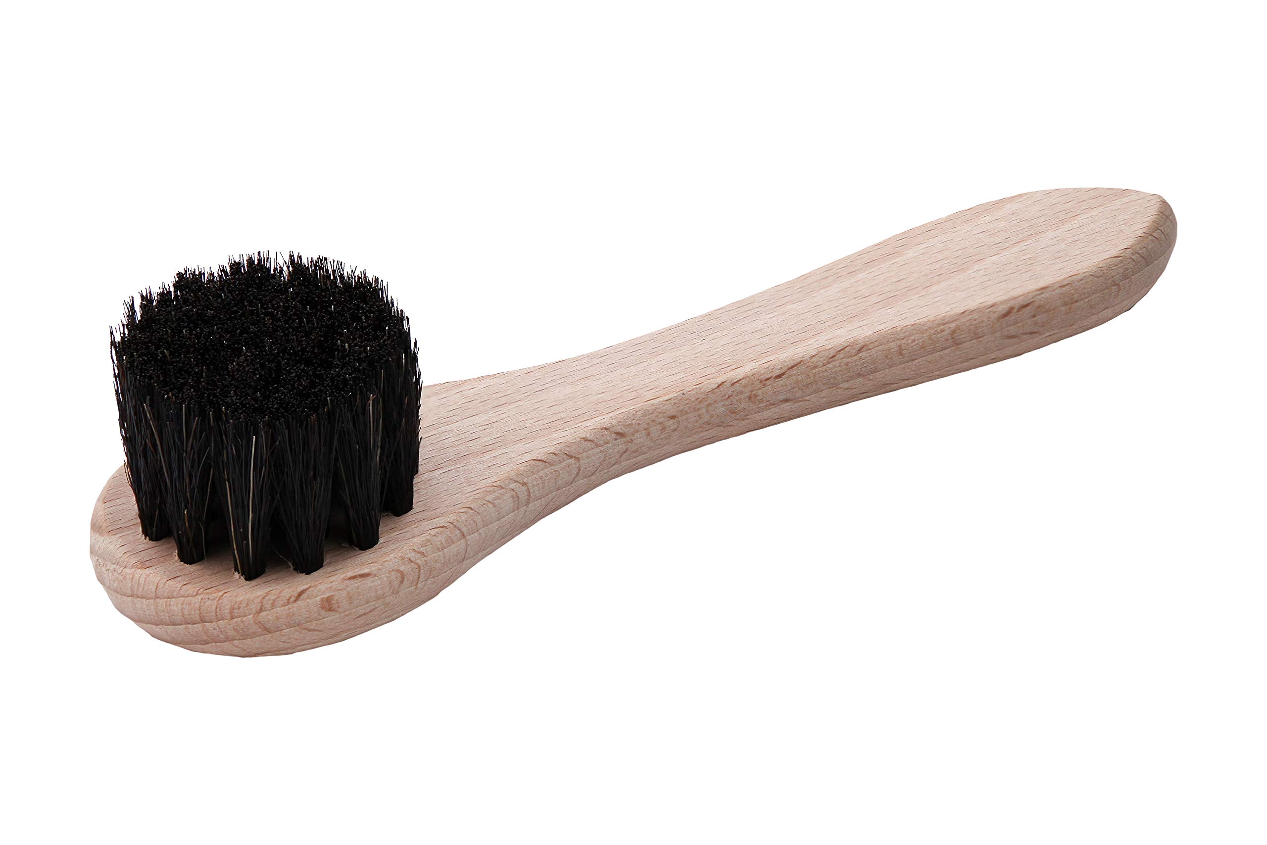 SHOEBOY'SPolish Application Brush/Premium Horsehair/Made in Germany/Dark