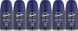 6 Pack Savore Automatic Room Spray Universal Refill Air Freshener Cans - For Home & Vehicles – Upto 70 Days of Luxury Lasting Smell - Deodorise & Neutralise Odours – 250ml