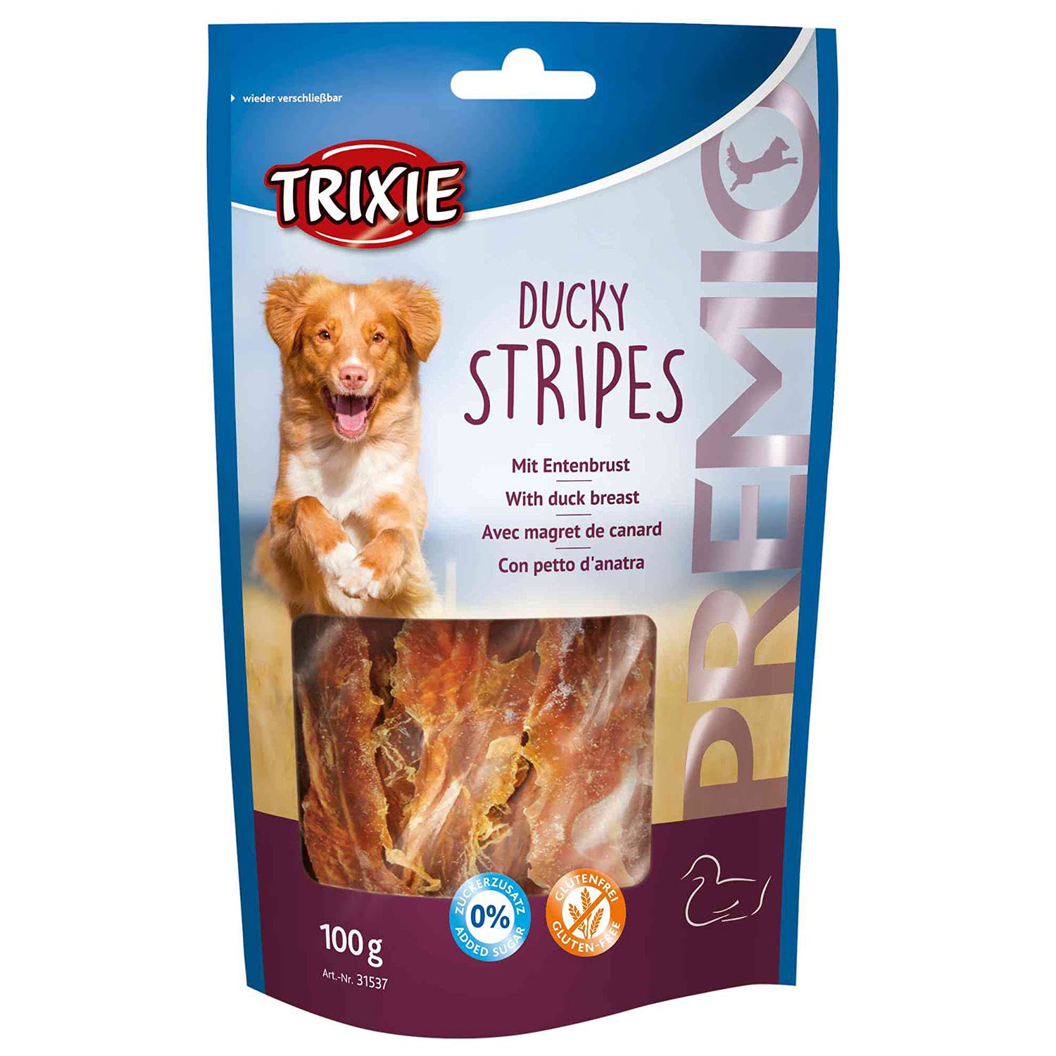 Trixie Premio Ducky Stripes, 100 g