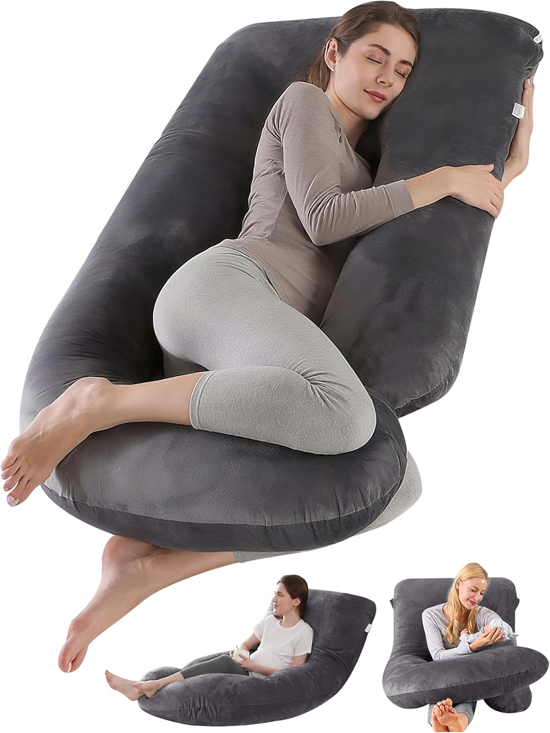 G-Shaped Full Body Pregnancy Pillow...