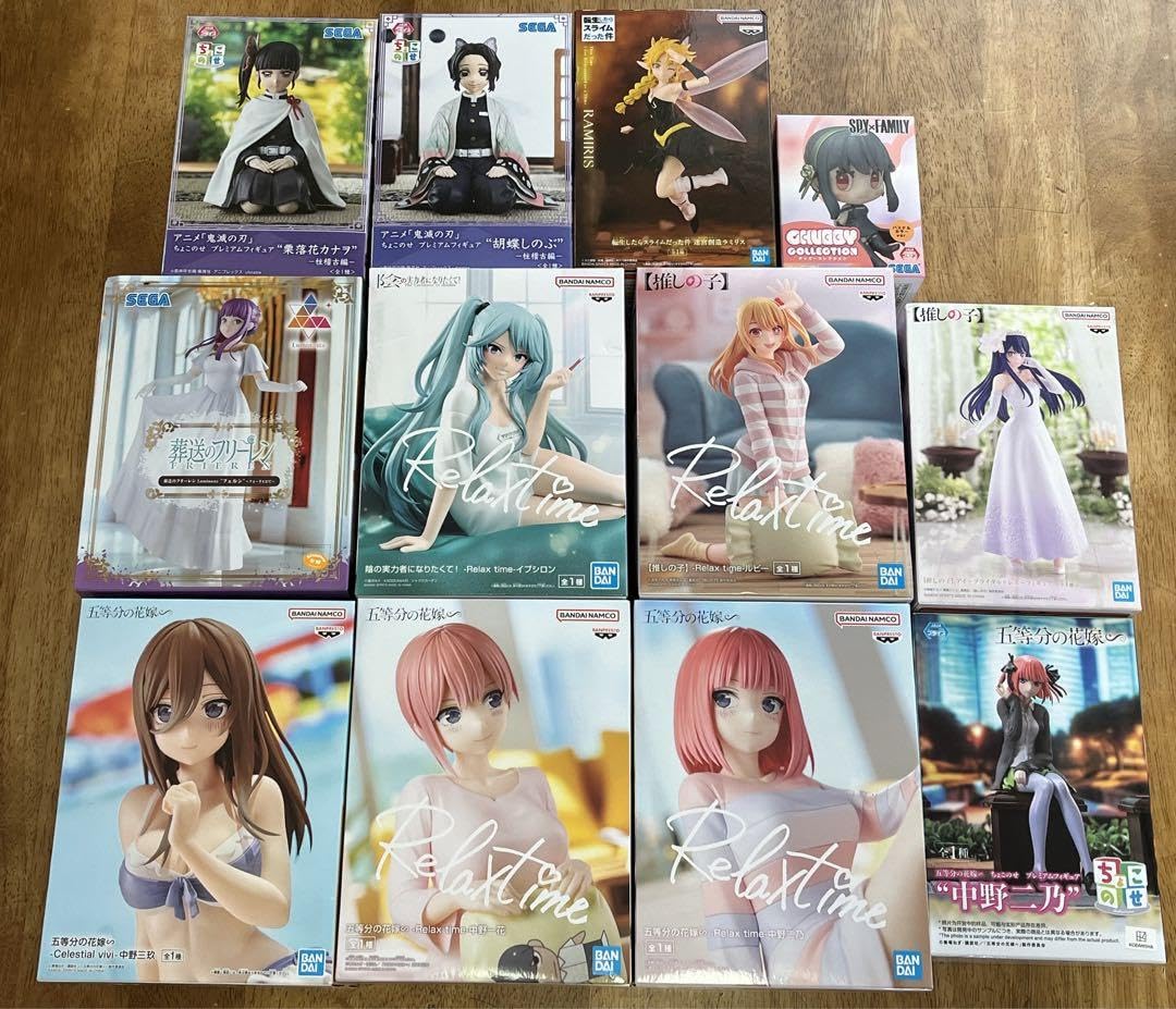 美少女フィギュア 26個 まとめ 五等分の花嫁 推しの子 デートアライブ
