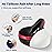 TONBUX Comfortable Bike Seat for Men & Women, Memory Foam Bike Saddle with Dual Shock Absorbing Ball, Universal Fit Bicycle Seat for Stationary, Mountain, Road, Cruiser, Electric Bike