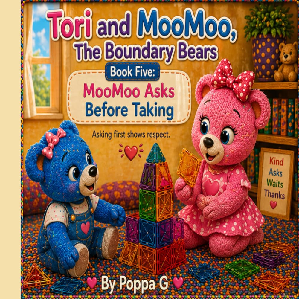 Tori and MooMoo, The Boundary Bears: MooMoo Asks Before Taking