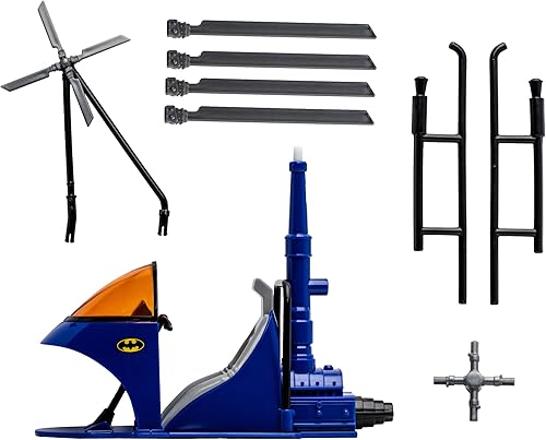 Miniatura 4 de McFarlane Toys - Vehículo DC Super Powers Whirlybat (Batman's Aerial Pursuit Copter)