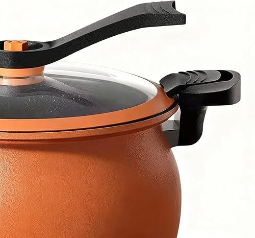 Miniatura 7 de Pressure Pot - Non-Stick Large-Capacity Cookware with Transparent Lid  Iron Pressure Cookware,for Cooking Canning Steam Rice Baking Bean Halloween
