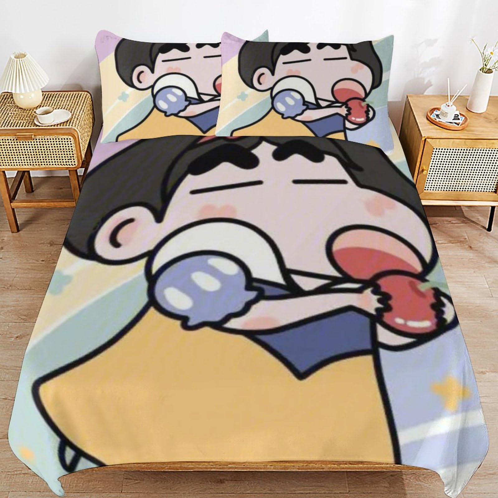 Amazon｜クレヨンしんちゃん 布団カバー 3点セット 枕カバー シーツ