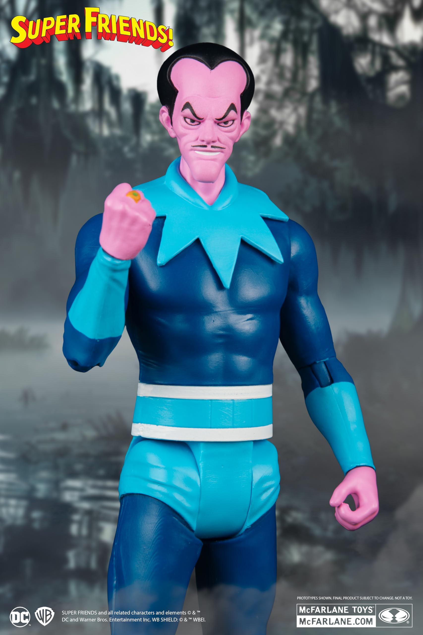McFarlane DC Retro Sinestro (Super Friends) 6in Action Figure Toys, 6" - Image 2
