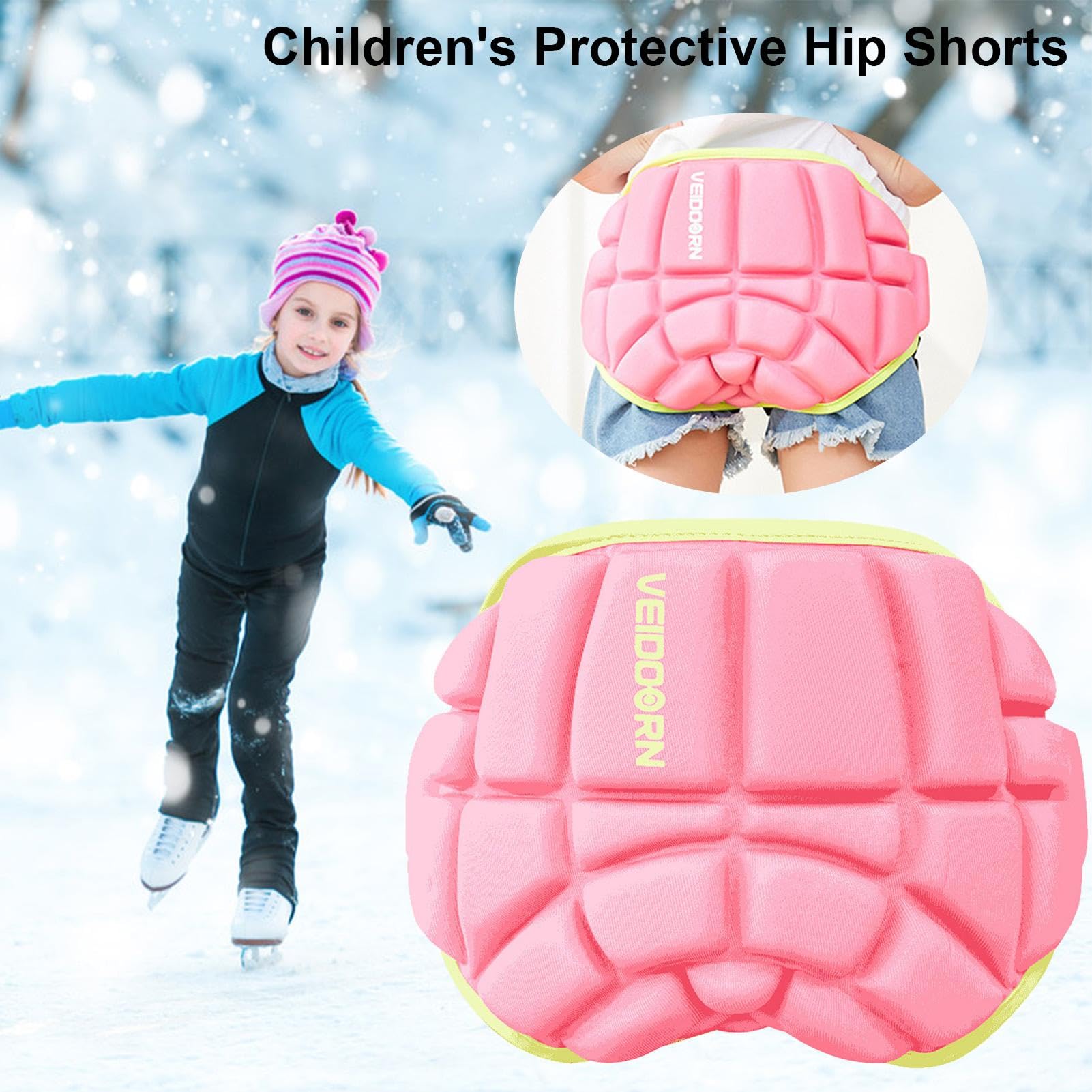 Hüftpolster Kinder Hüftpolster Kinder Hüftpolster Schlittschuhlaufen Polster Hüftschutz Kinder | Schutzpolster für Schlittschuhlaufen | Schutzpolster für Skating, Polsterung p