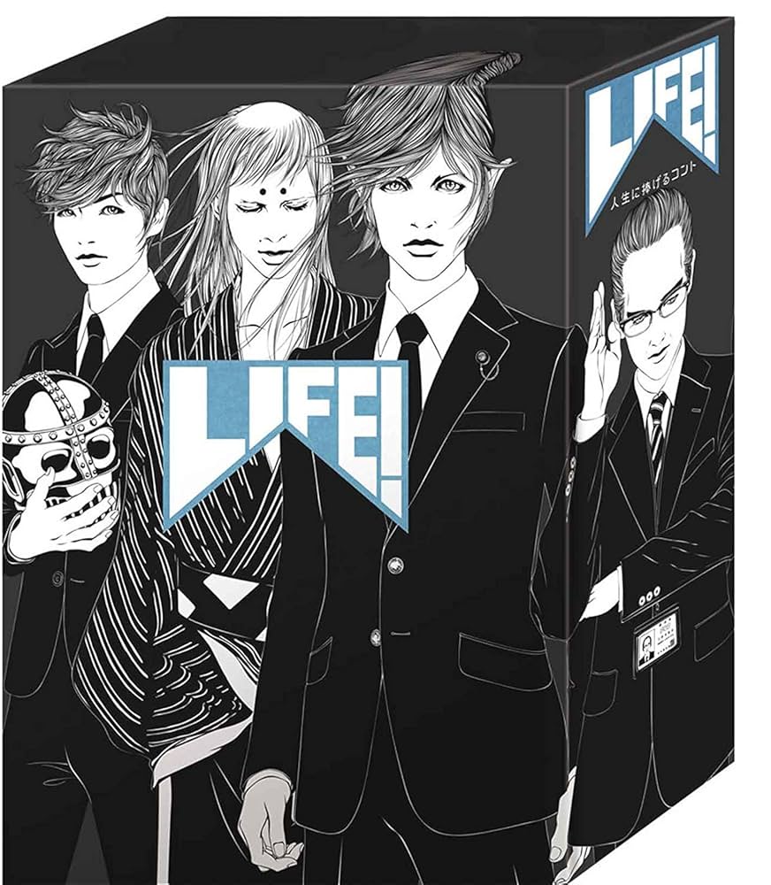 LIFE！～人生に捧げるコント～ DVD-BOX〈4枚組〉　美品！　15200円 新品未開封品】LIFE!～人生に捧げるコント～ DVD-BOX〈4枚組
