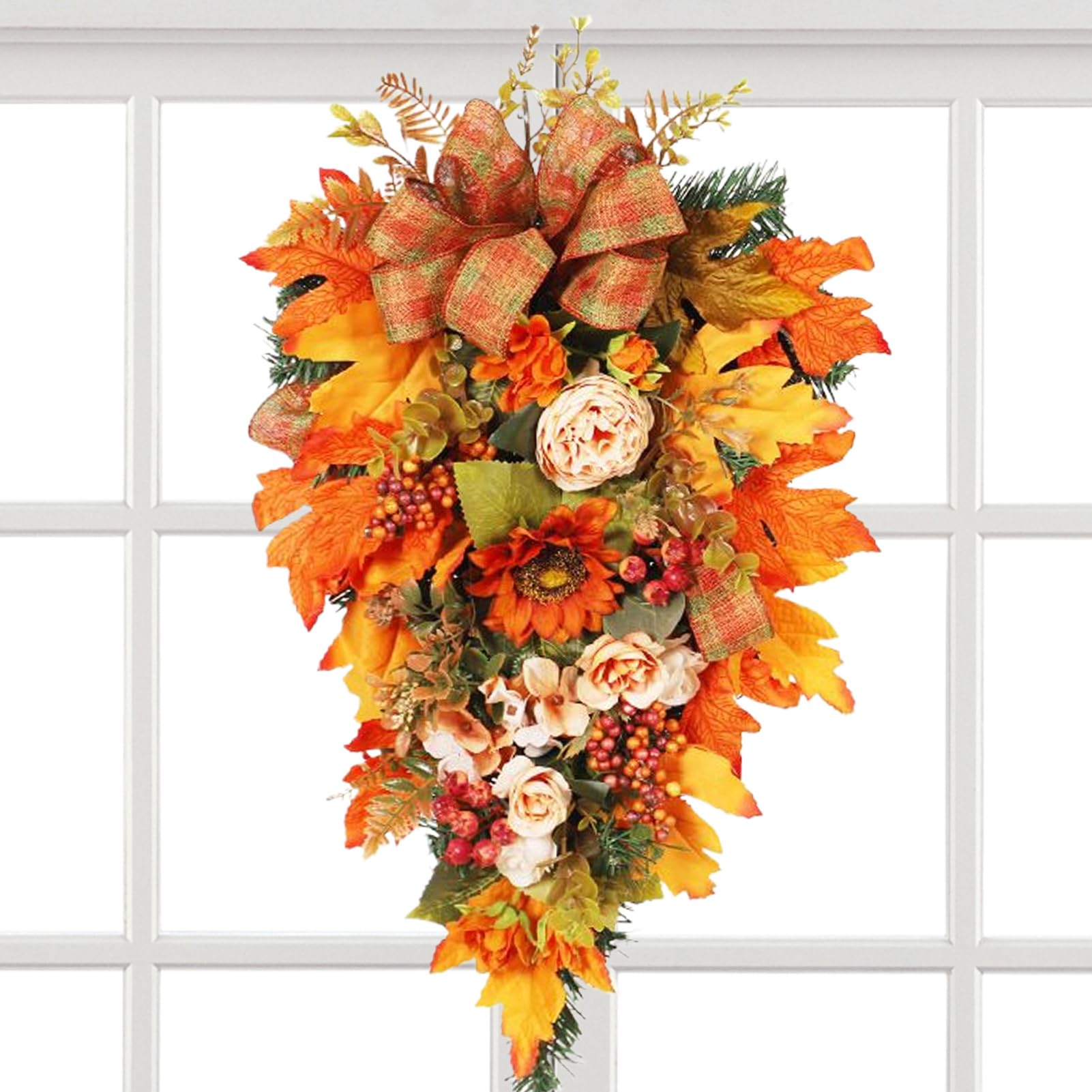 Guirlande d'fleurs d'érable pour décorer sans effort vos murs et fenêtres