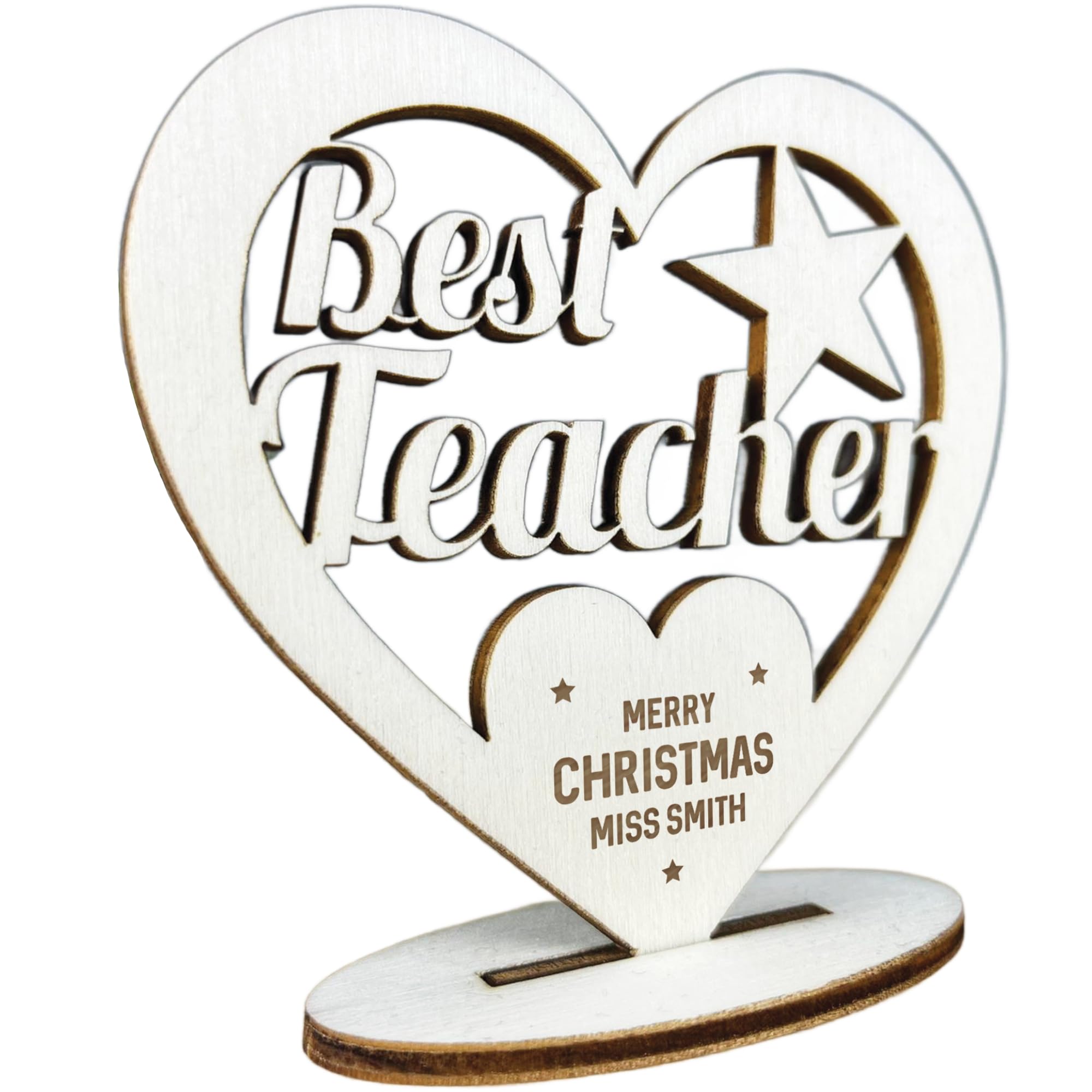 Red Ocean Teacher Christmas Personalised Thank You Nursery School Teacher For Christmas