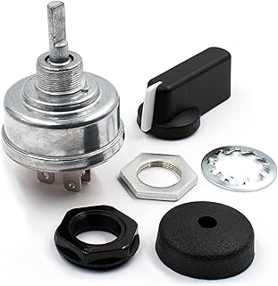 HD Switch Includes Handle & Dust Grommet System 176606 207073 207110 fits Miller Welder Starter Ignition Switch - 4 Terminal (Please Check) 4 Position MIL207073 MIL176606