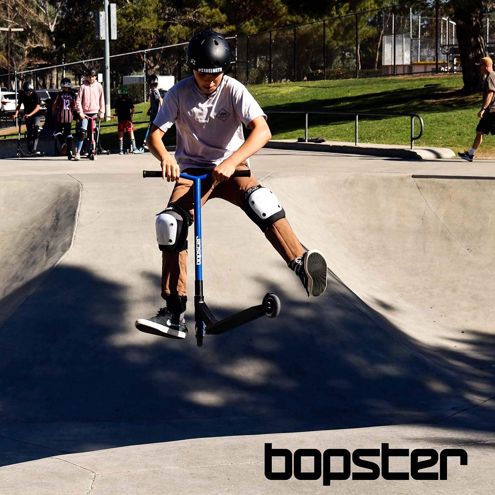 BOPSTER - Monopattino Freestyle per bambini e adolescenti - a partire da 8 anni - Trotinette a 2 ruote - Rotazione a 360°