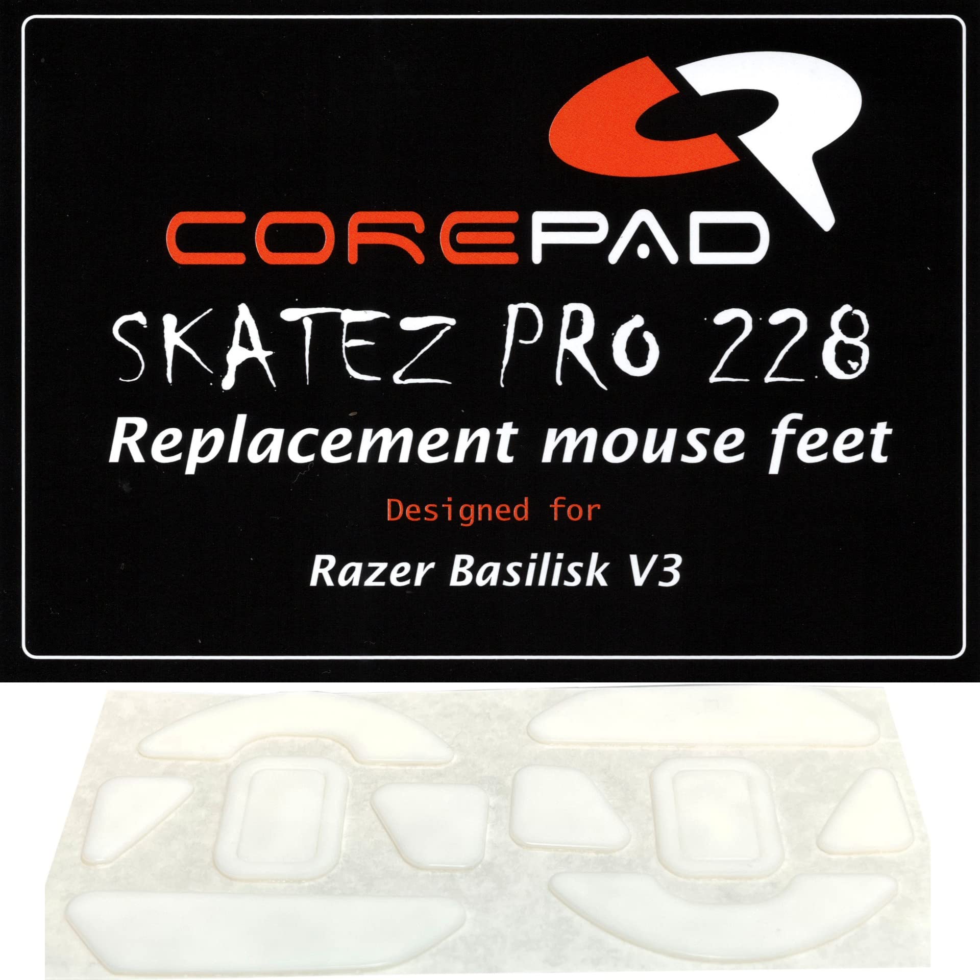 【保証残】美品 Razer BASILISK V3 PRO 35K+マウスソール Amazon | Corepad Skatez PRO Razer Basilisk V3 / Razer Basilisk V3