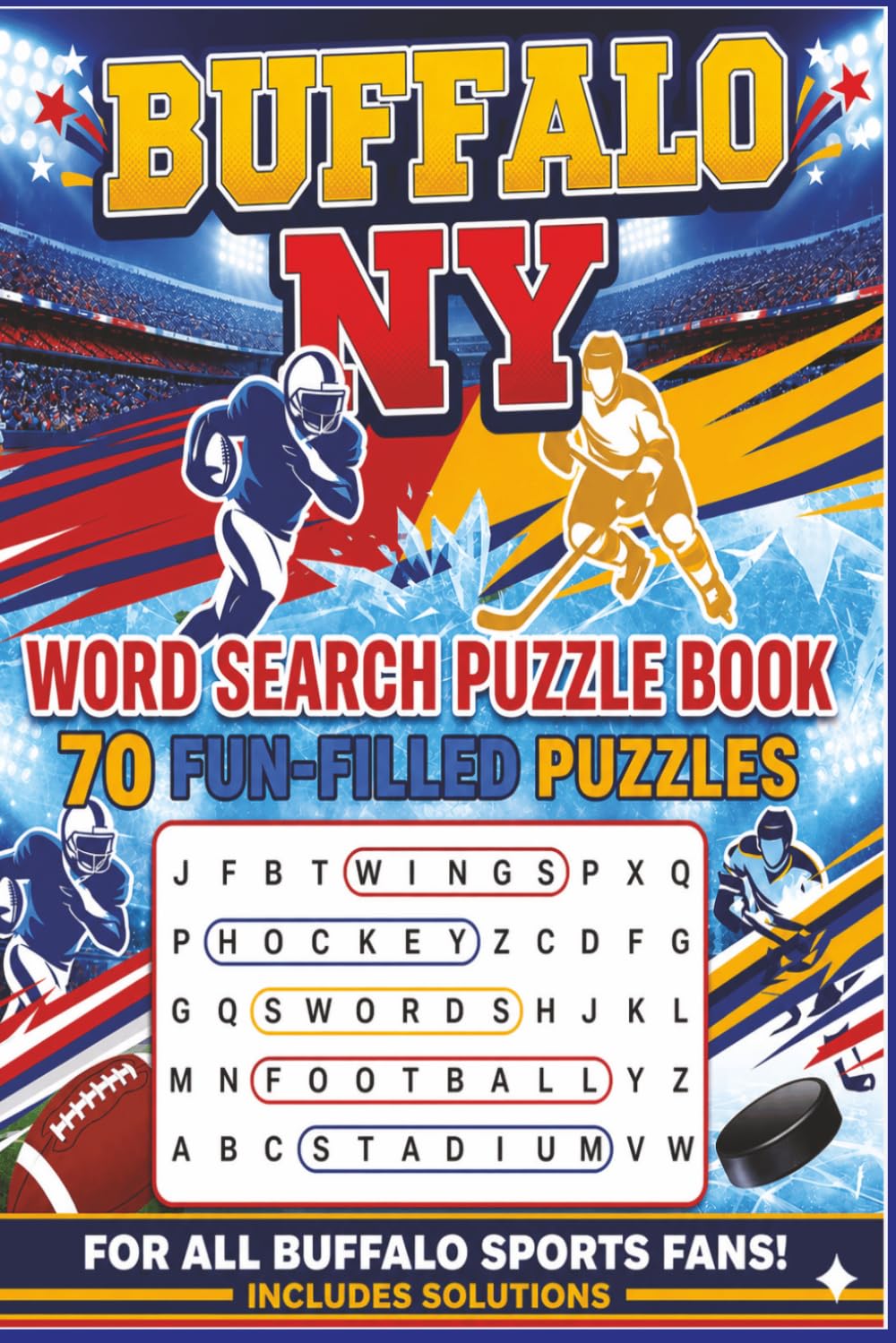 Buffalo NY Word Search Puzzle Book: Buffalo NY Word Search