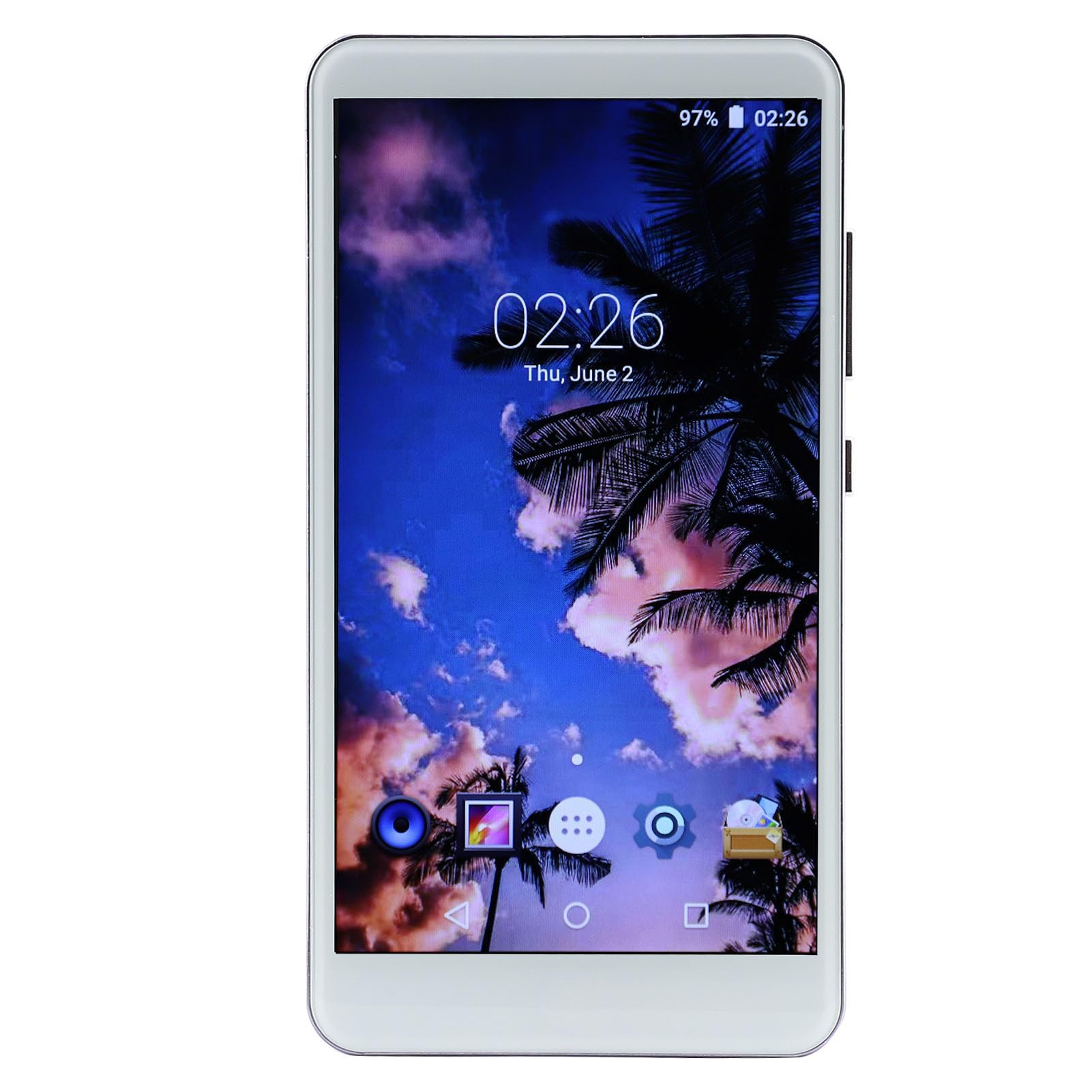 64GB MP3 Player with Bluetooth and WiFi, 5 inch Full Multi Touch Screen MP4 MP3 Player, Android Music Player with Spotify, deezer Audible, for TF Card Support 256GB