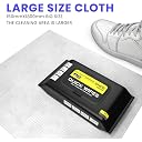 Extempore Shoe wipes Total 160 Pcs Sneakers Cleaning Quick Wipes Removing Dirt and Stains with Disposable Shoe Wipe (II) gallery image