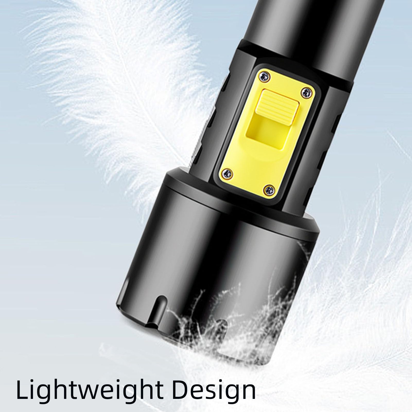 Torcia Subacquea Sommergibile con Interruttore di Controllo Magnetico, Luce Subacquea Resistente All'acqua, Ideale per Immersioni Subacquee e Snorkeling in Lega di Alluminio