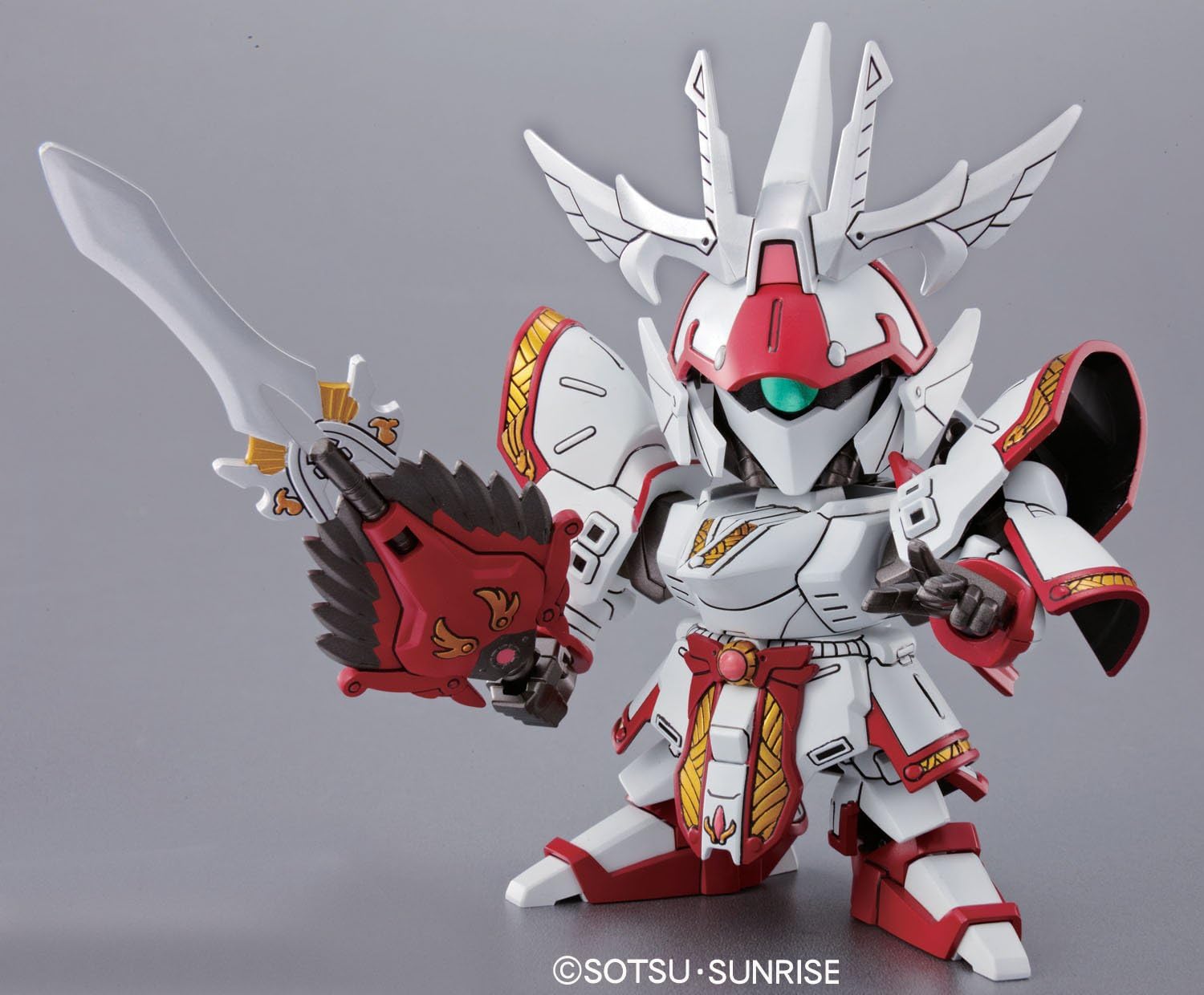 SD Gundam Sankokuden Brave Battle Warriors 015 Shin Shiba Sazabi SD (Model Kit)