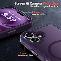 Vista 157 de MOCCA - Funda magnética resistente para iPhone XR de 6.1 pulgadas, compatible con MagSafe, funda con protección contra caídas de grado militar