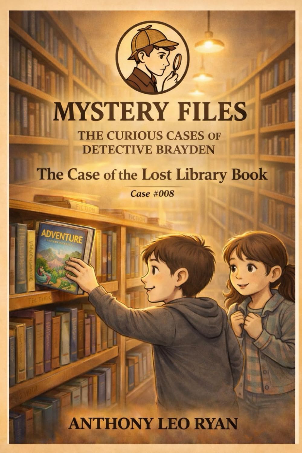 The Case of the Lost Library Book: Mystery Files: The Curious Cases of Detective Brayden - Case #008: 8