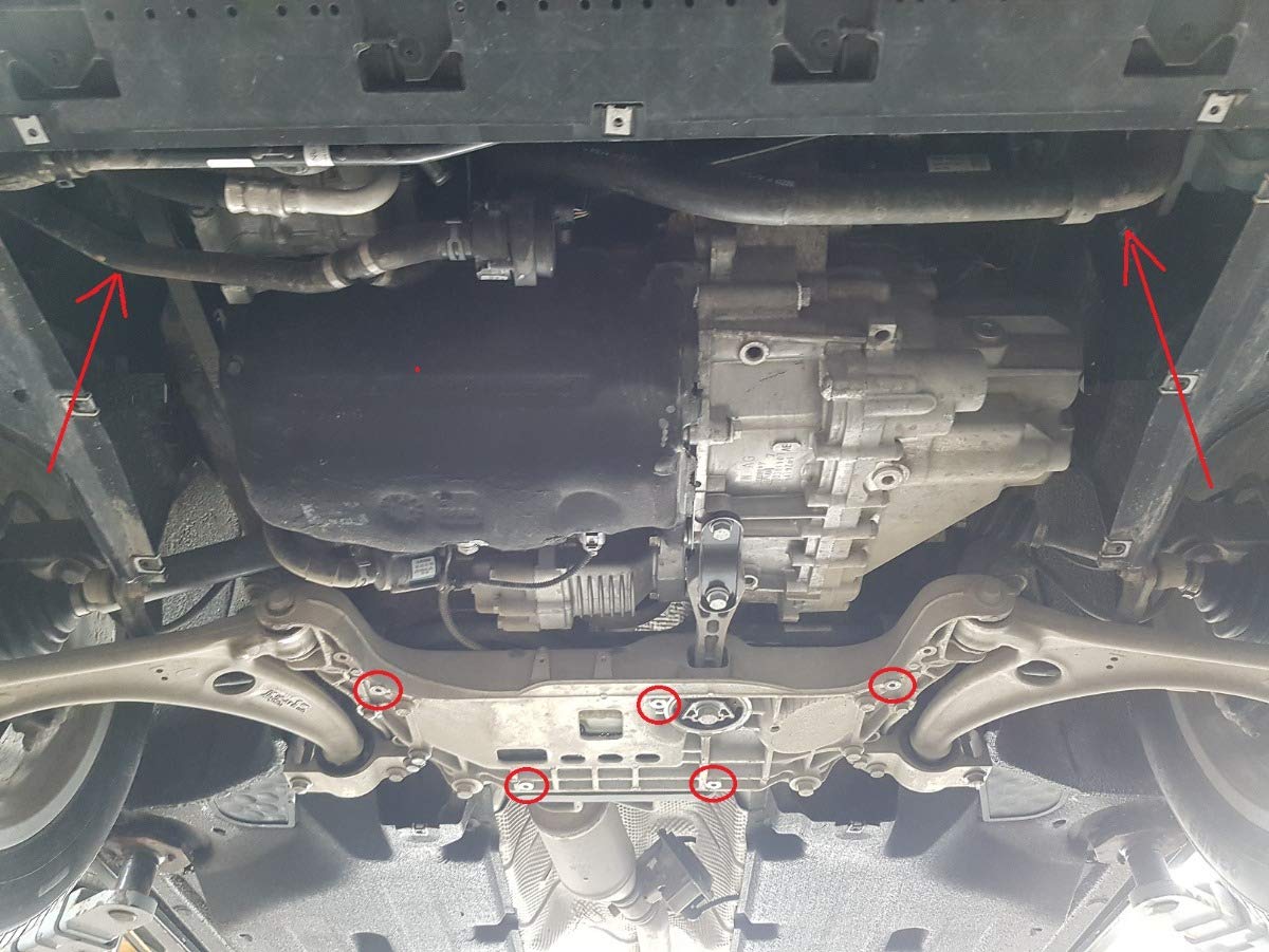 Protezione sottoscocca in acciaio Scut Protection per motore compatibile con Audi Q3 (2011-2018) Scut Protection